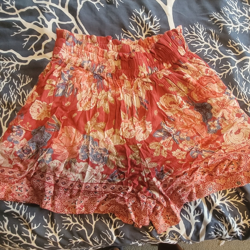 Wide Legged Bohemian Shorts